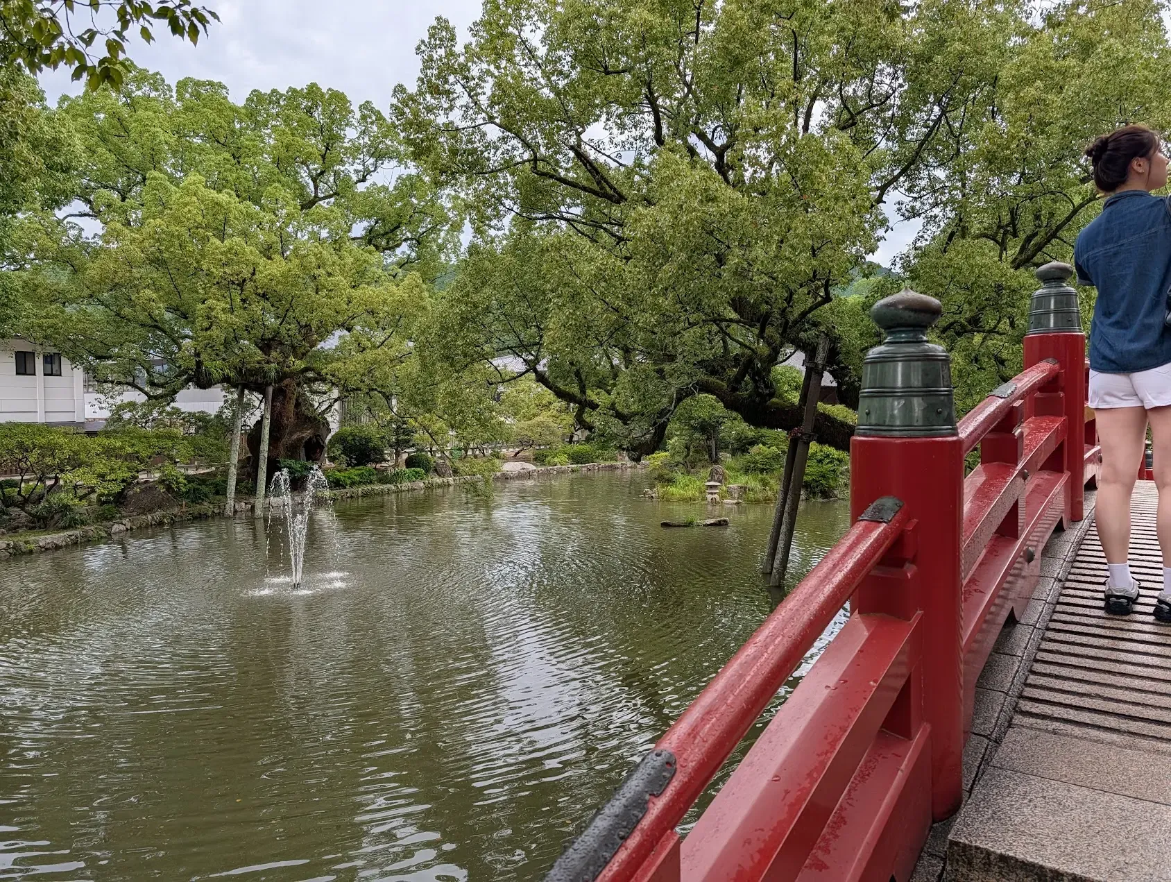 天滿宮湖